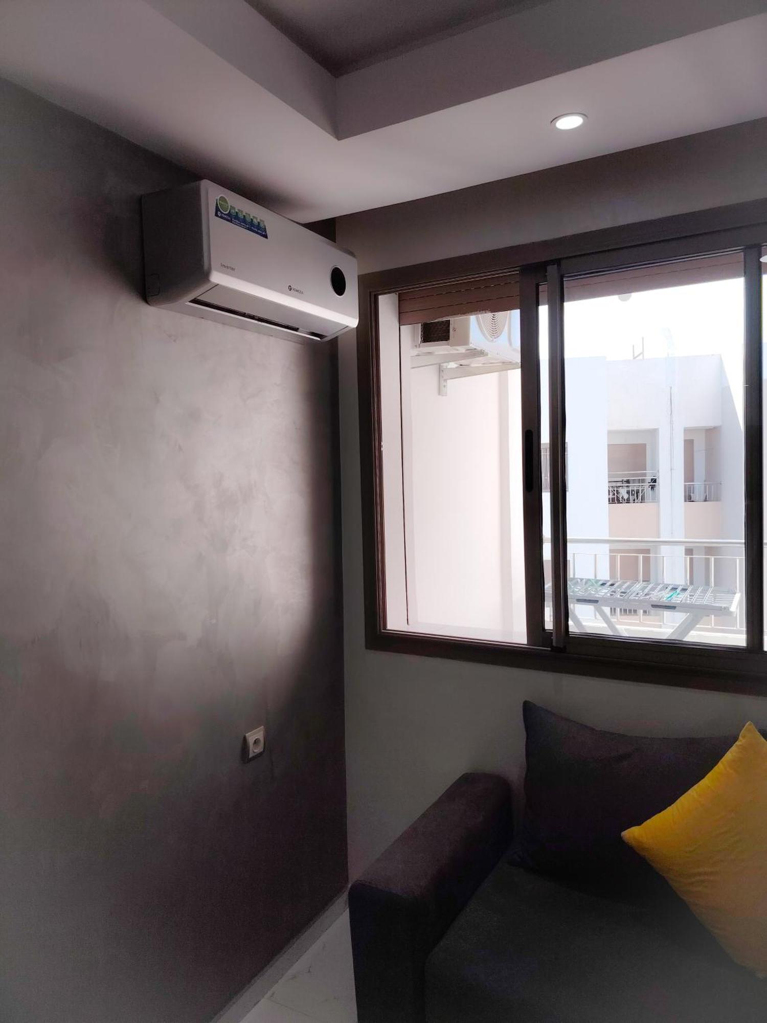 Super Apartement Totalement Neuf Et Climatise A Cote Du Centre Commercial Marjane M2 Tanger Exteriör bild